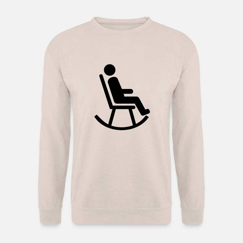 Schaukelstuhl - Unisex Pullover - Sand