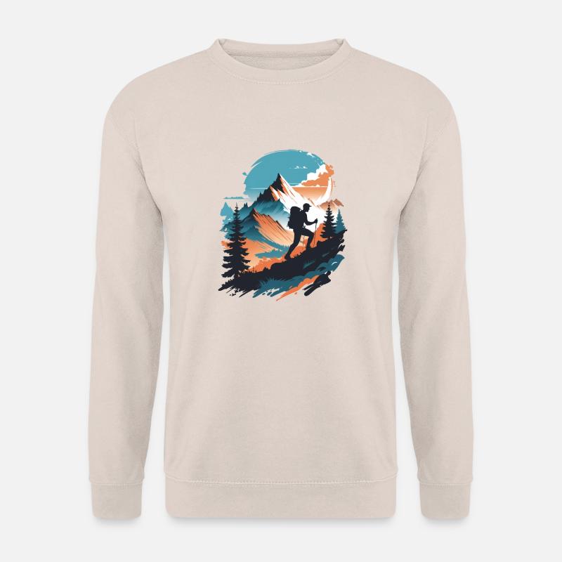 Berge Wandern - Unisex Pullover - Sand