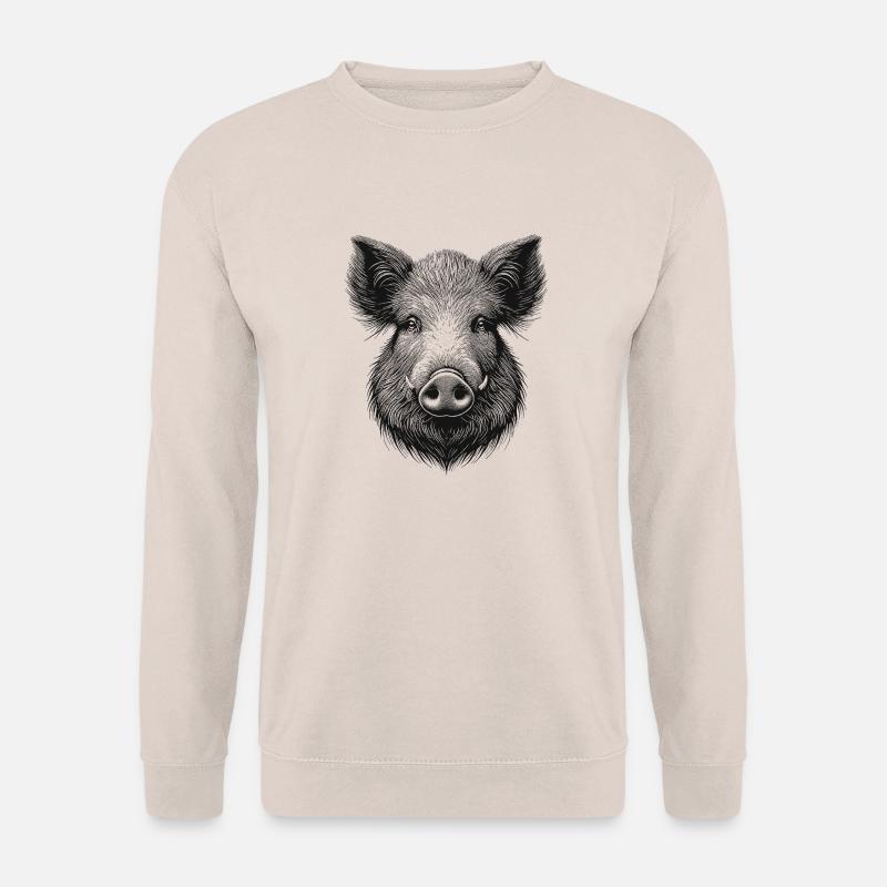 Wildschwein - Unisex Pullover - Sand