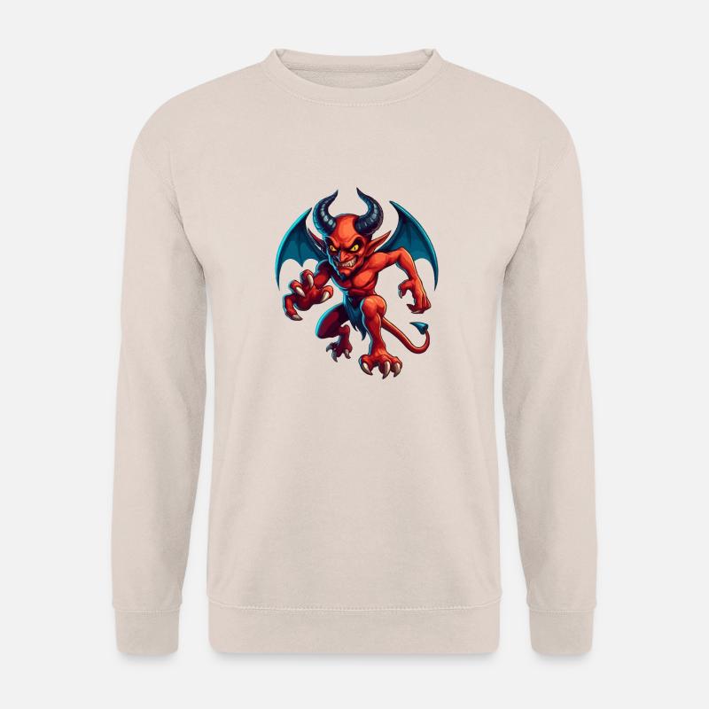 Satan rennt - Unisex Pullover - Sand