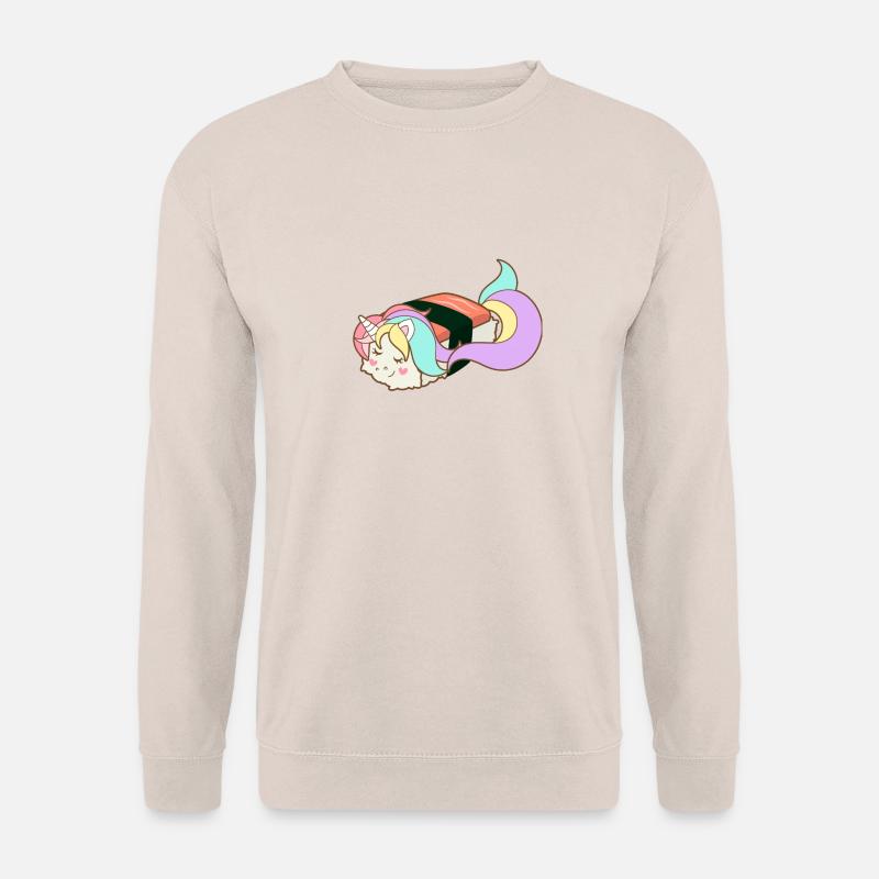 Sushi Einhorn - Unisex Pullover - Sand