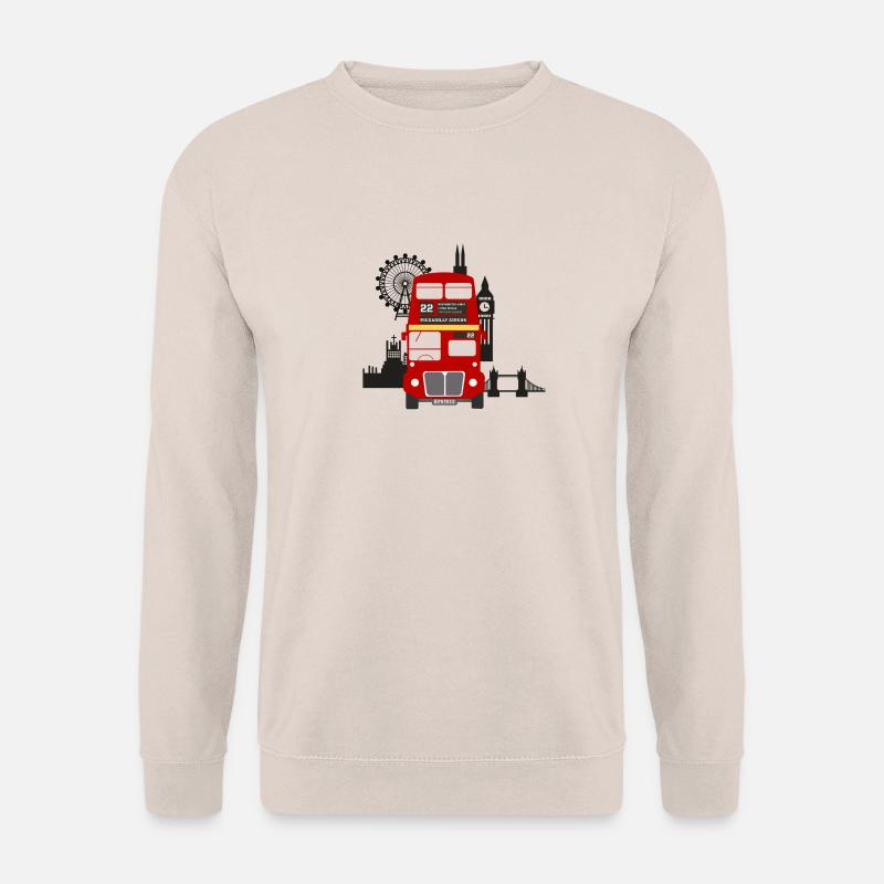 England, London, sightseeing, - Unisex Pullover - Sand