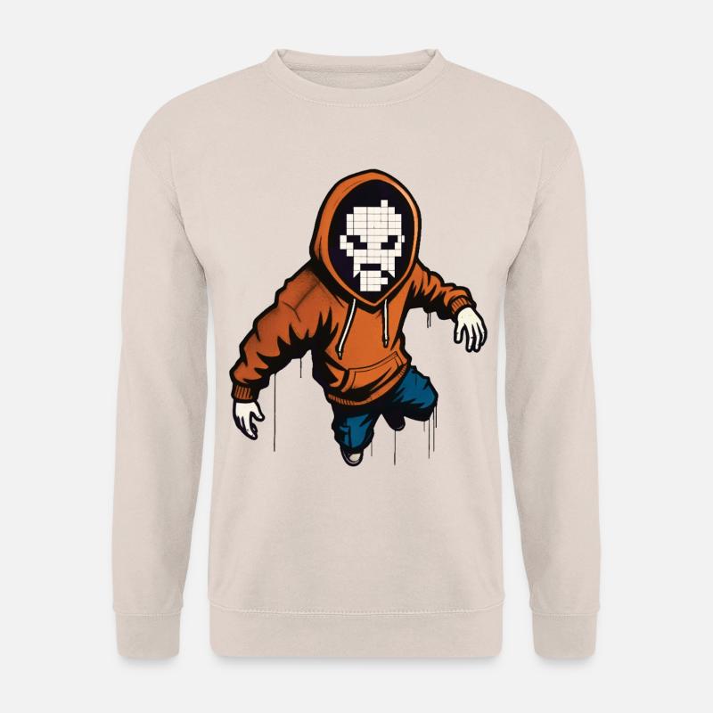 HACKER BOY – Geek & Science-Fiction - Unisex Pullover - Sand