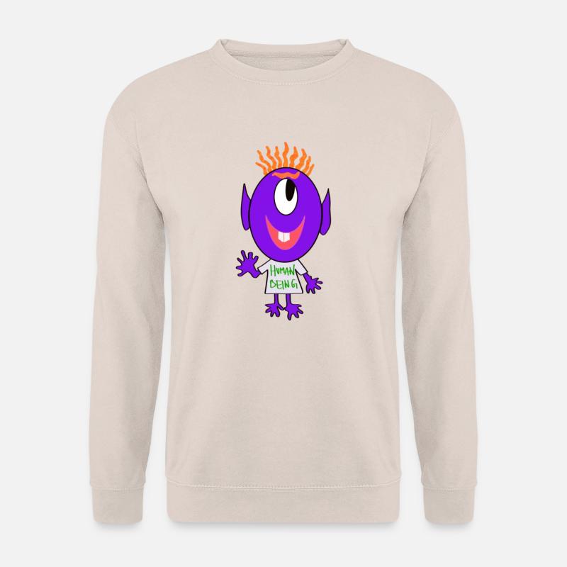 Kleiner Alien - Unisex Pullover - Sand