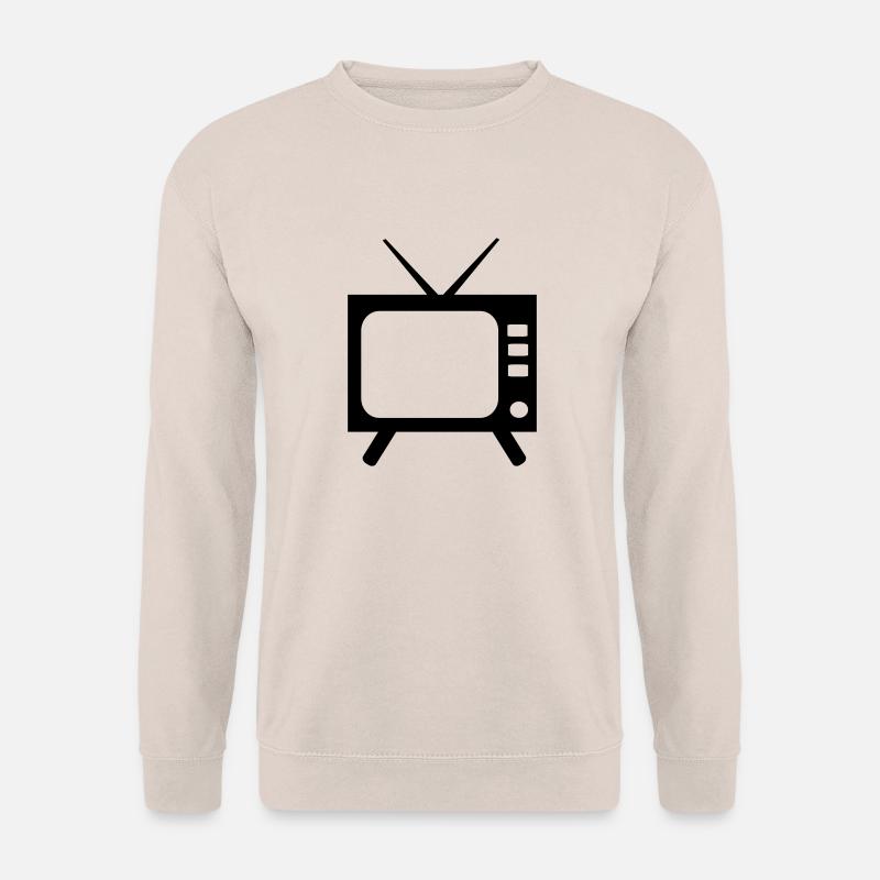 TV - téléviseur - Sweat-shirt Unisexe - sable