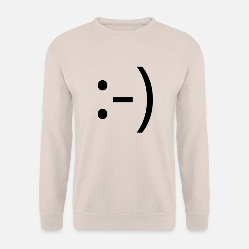 smile :-) - Unisex Pullover - Sand