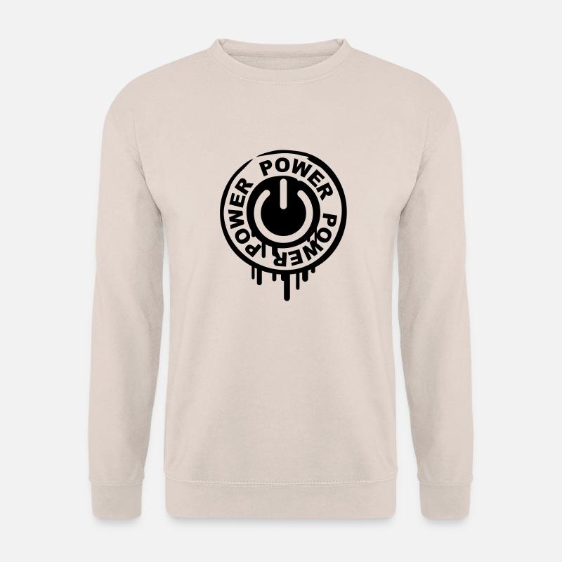 power_stamp - Unisex Pullover - Sand