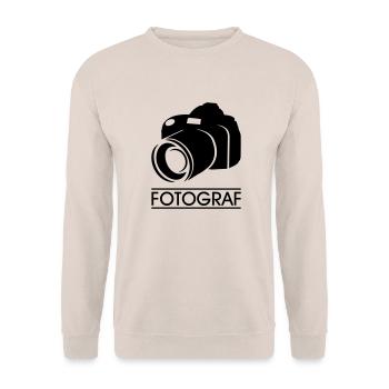 fotograf - Unisex Pullover - Sand - Vorne - Alina (178cm) & Michal (187cm)