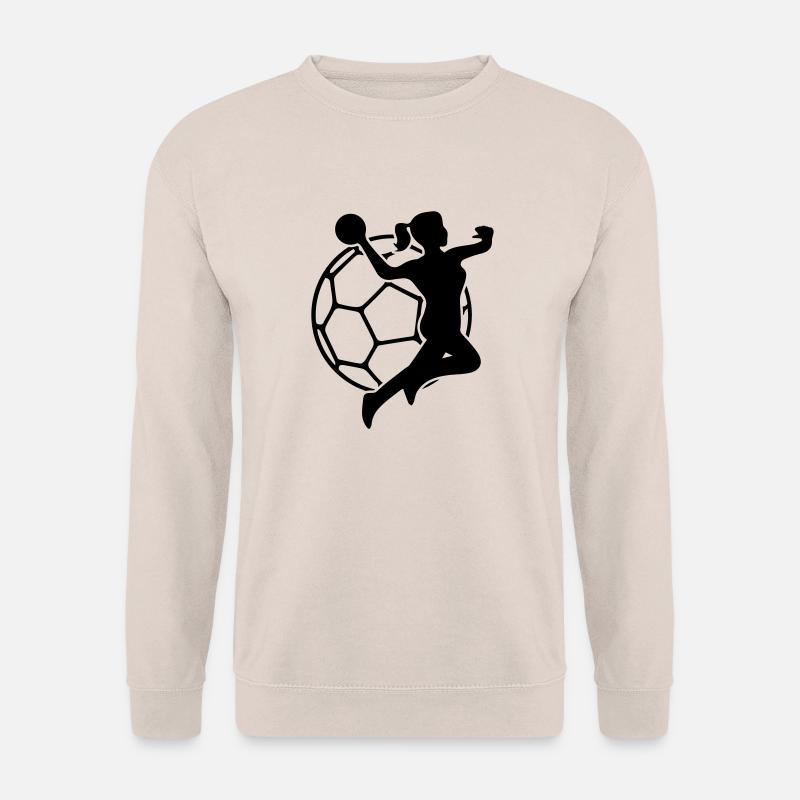 handball woman - Unisex Pullover - Sand