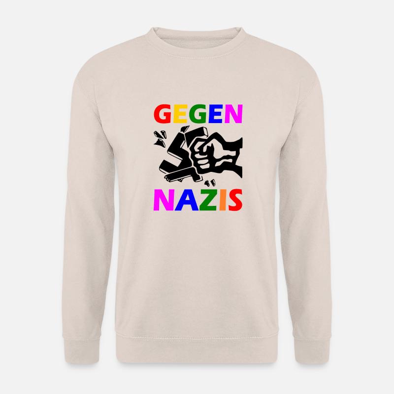 Gegen nazis - Unisex Pullover - Sand