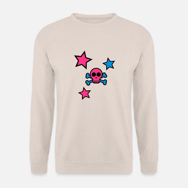 skull - Unisex Pullover - Sand