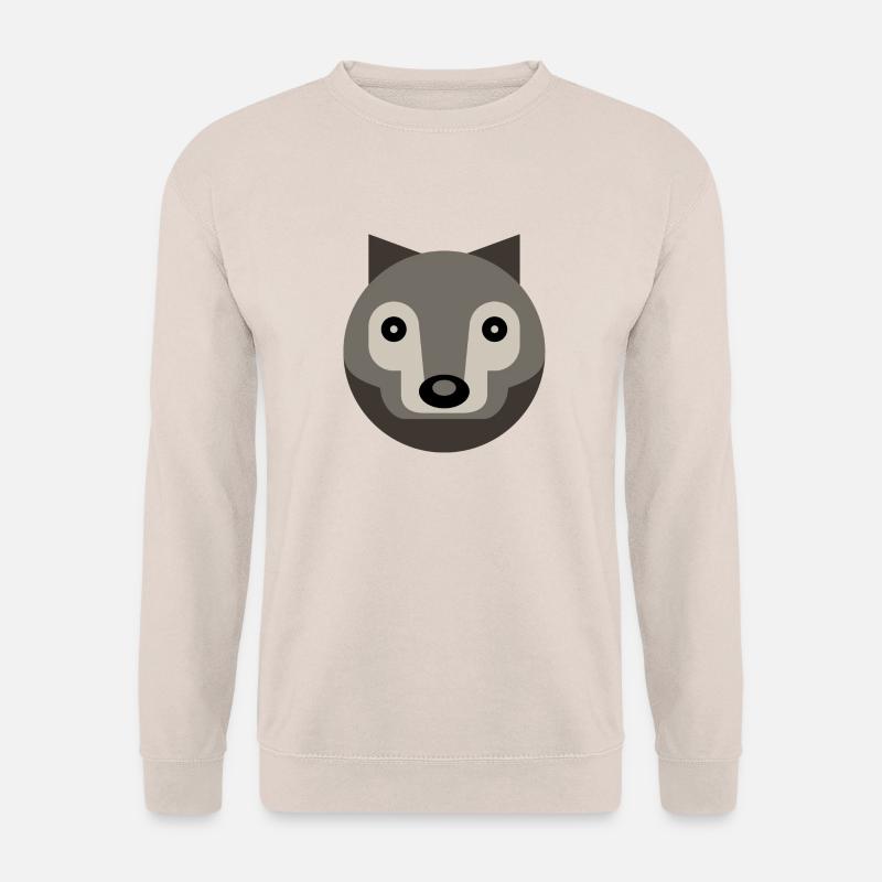 Wolf - Unisex Pullover - Sand