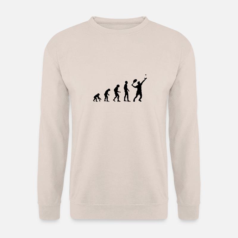 Tennis Evolution - Unisex Sweatshirt - sand