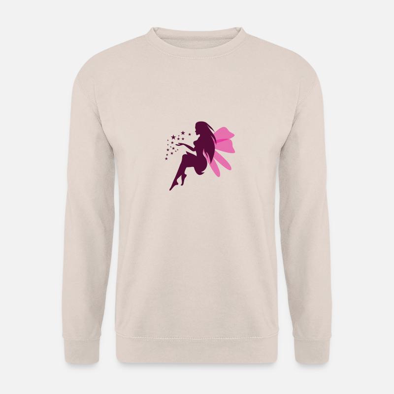 violet fairy 2 - Unisex Pullover - Sand