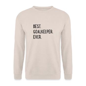 Gardien - Sweat-shirt Unisexe - sable - Devant - Alina (178cm) & Michal (187cm)