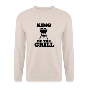 Grill - Grillen - Unisex Pullover - Sand - Vorne - Alina (178cm) & Michal (187cm)