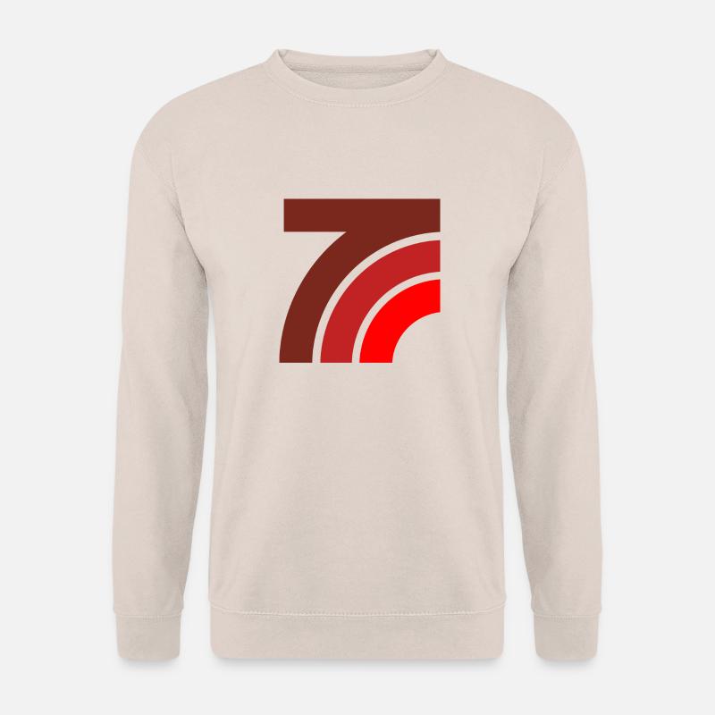 grafic curves - Unisex Pullover - Sand
