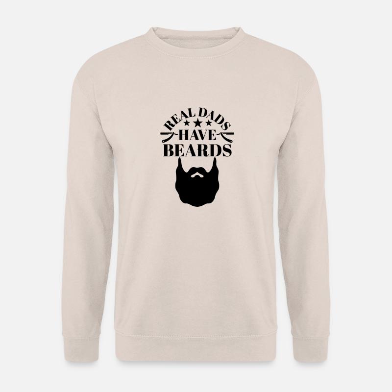 Real Dads have Beards - Unisex Sweatshirt - sand