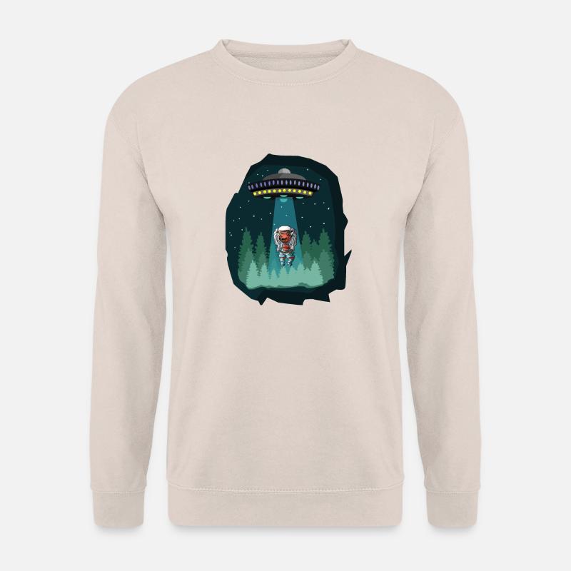 Weltraum Astronaut Dinosaurier - Unisex Pullover - Sand