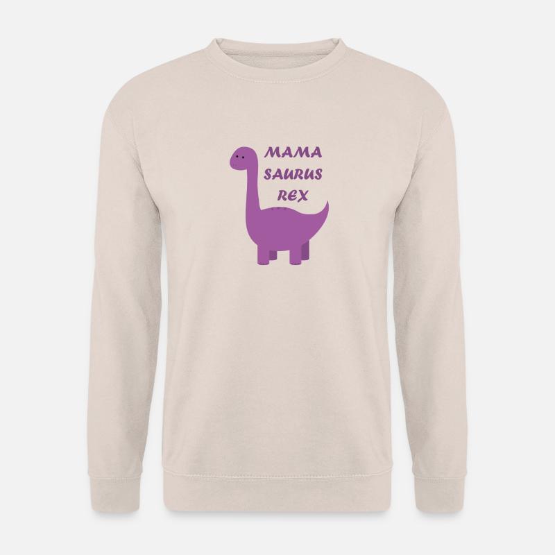 mama dino - Unisex Pullover - Sand