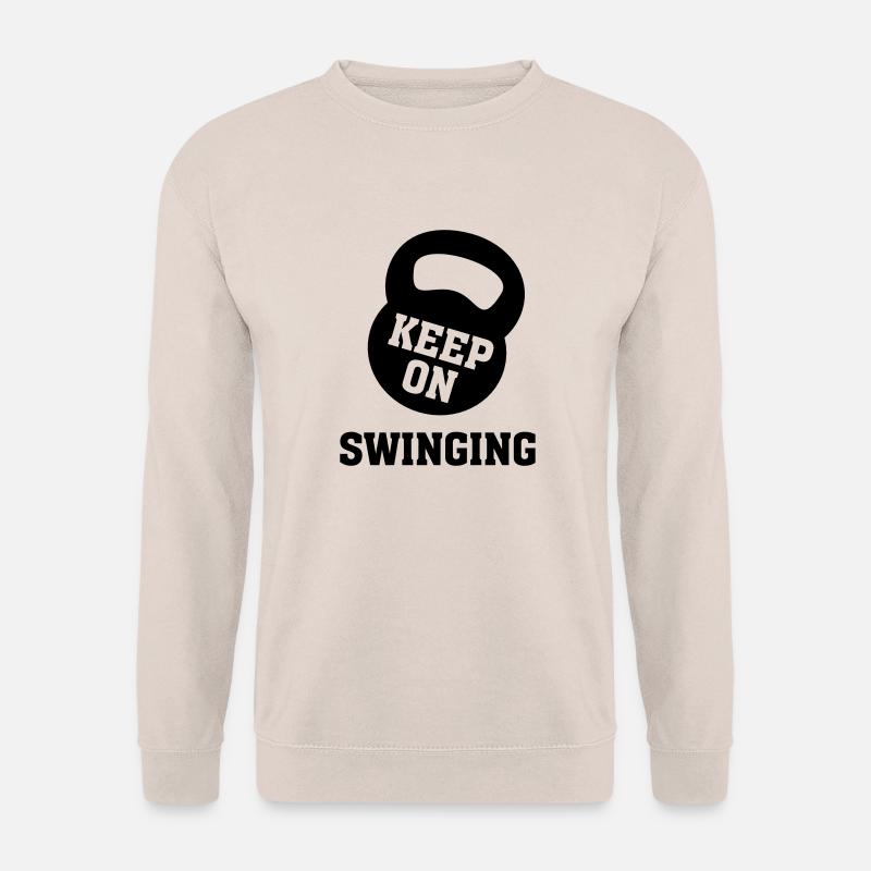 Keep On Swinging? - Unisex Pullover - Sand