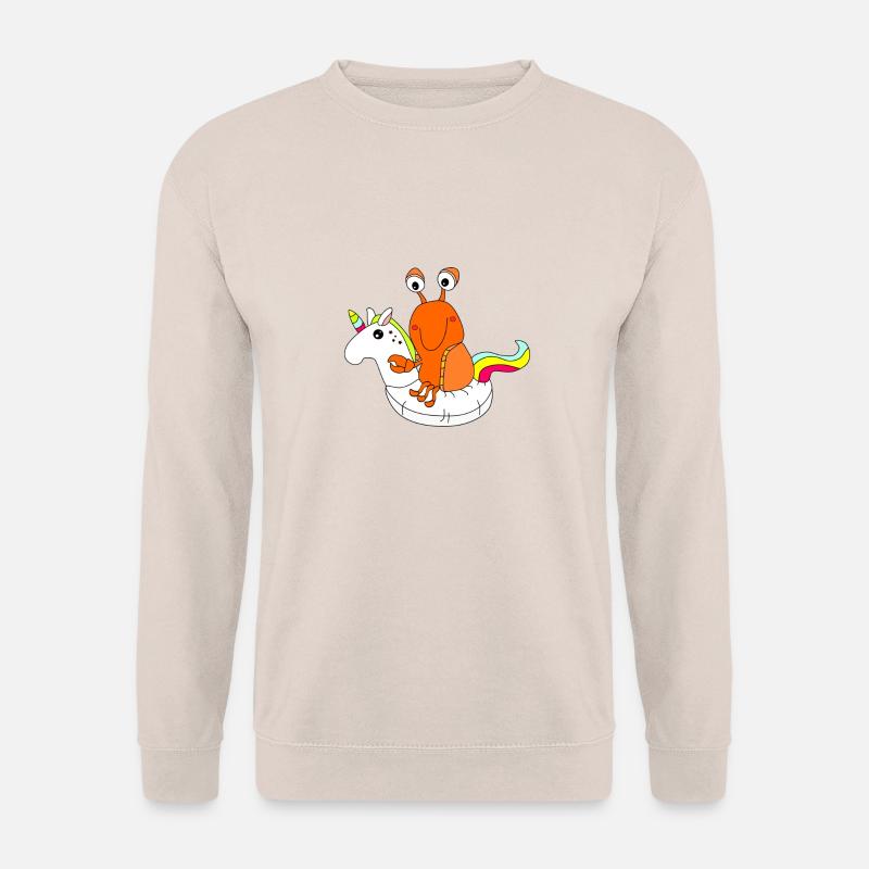 lustige Krabbe - Karl die Schnappkrabbe - Unisex Pullover - Sand
