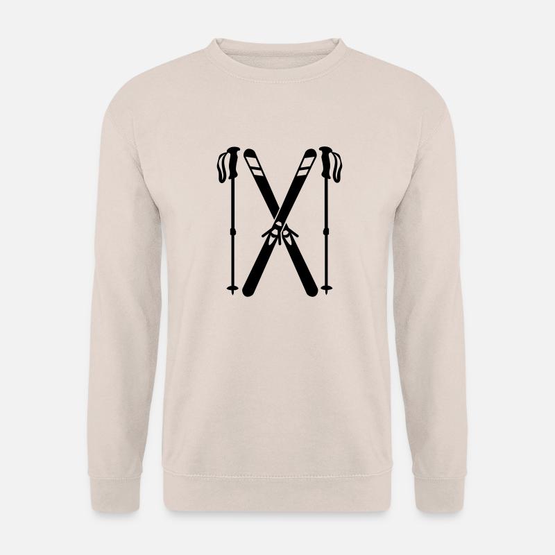 skiing - Unisex Sweatshirt - sand