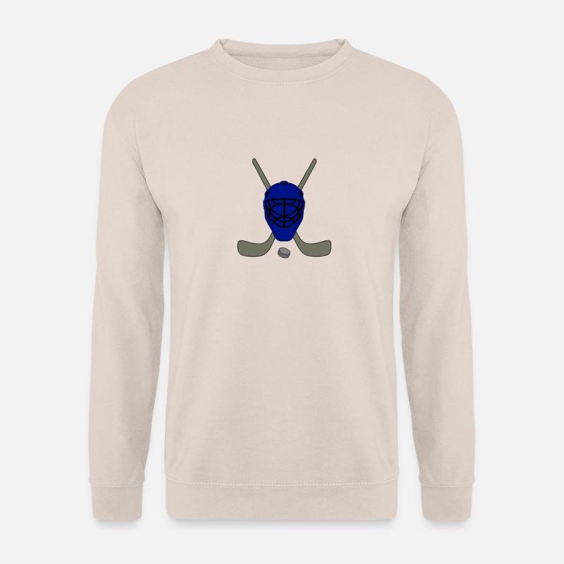 Eishockey maske - Unisex Pullover - Sand
