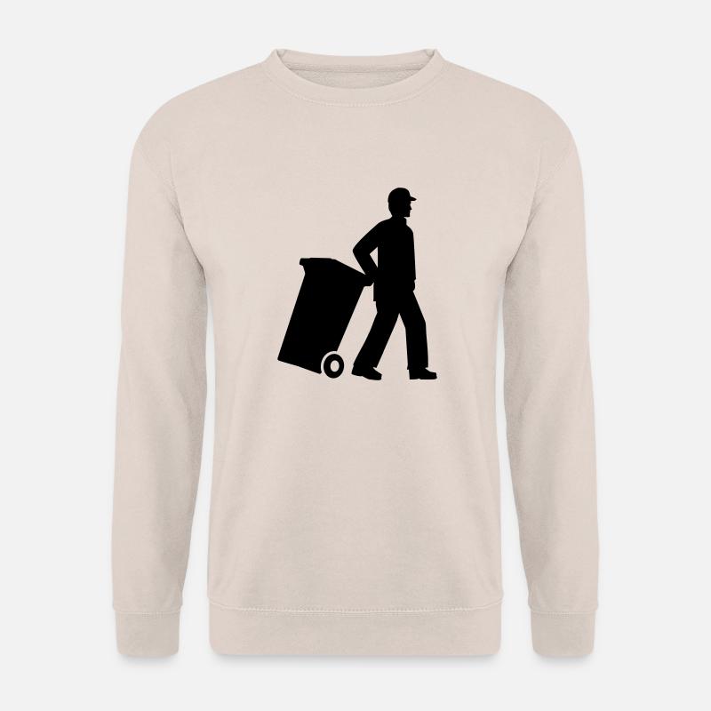 Garbage man - Unisex Sweatshirt - sand