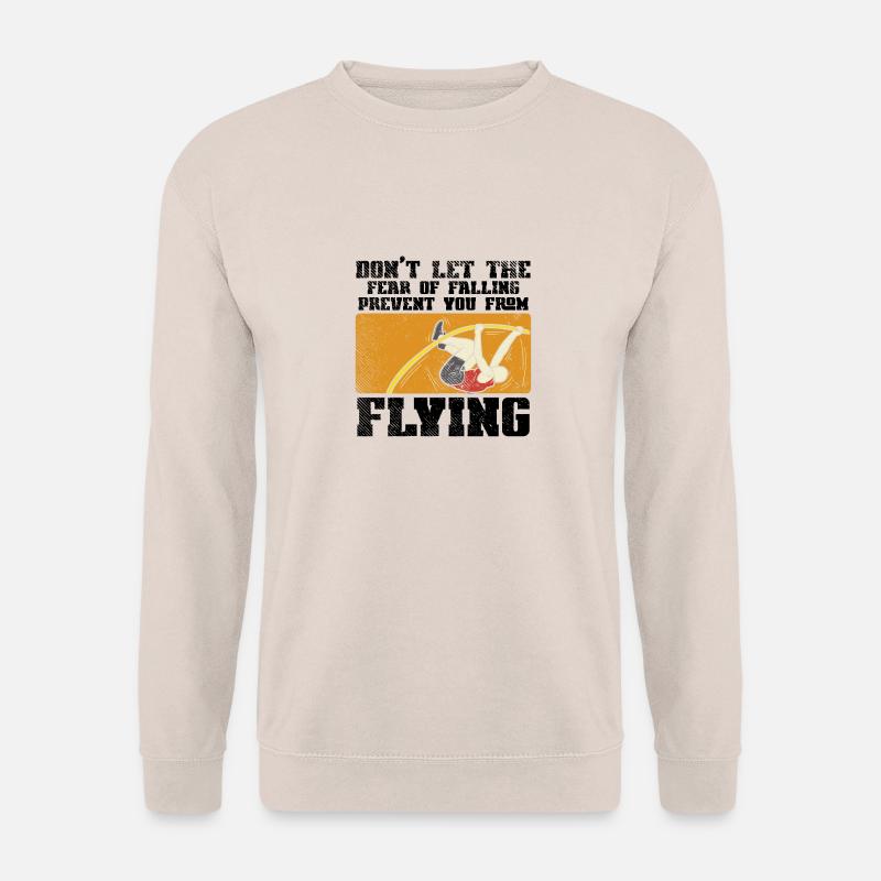 Stabhochsprung Stabhochspringer - Unisex Pullover - Sand