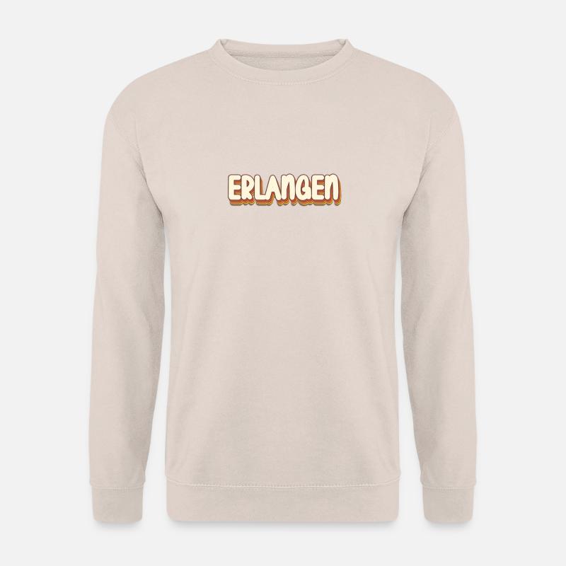 Erlangenerin Erlangener Erlangen - Unisex Pullover - Sand