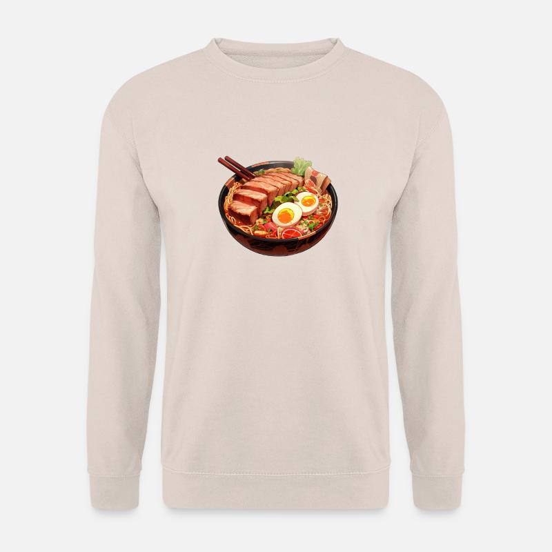 Anime Ramen Nudeln - Unisex Pullover - Sand