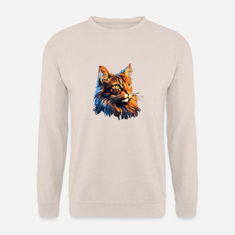 Maine Coon - Unisex Pullover - Sand