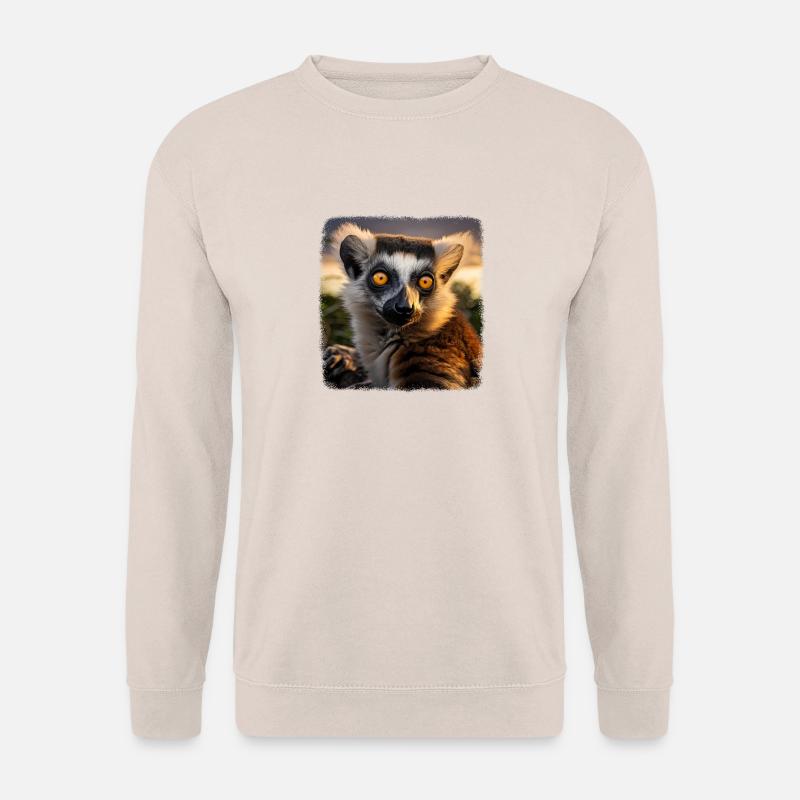 Kattas realistic Katta - Unisex Pullover - Sand