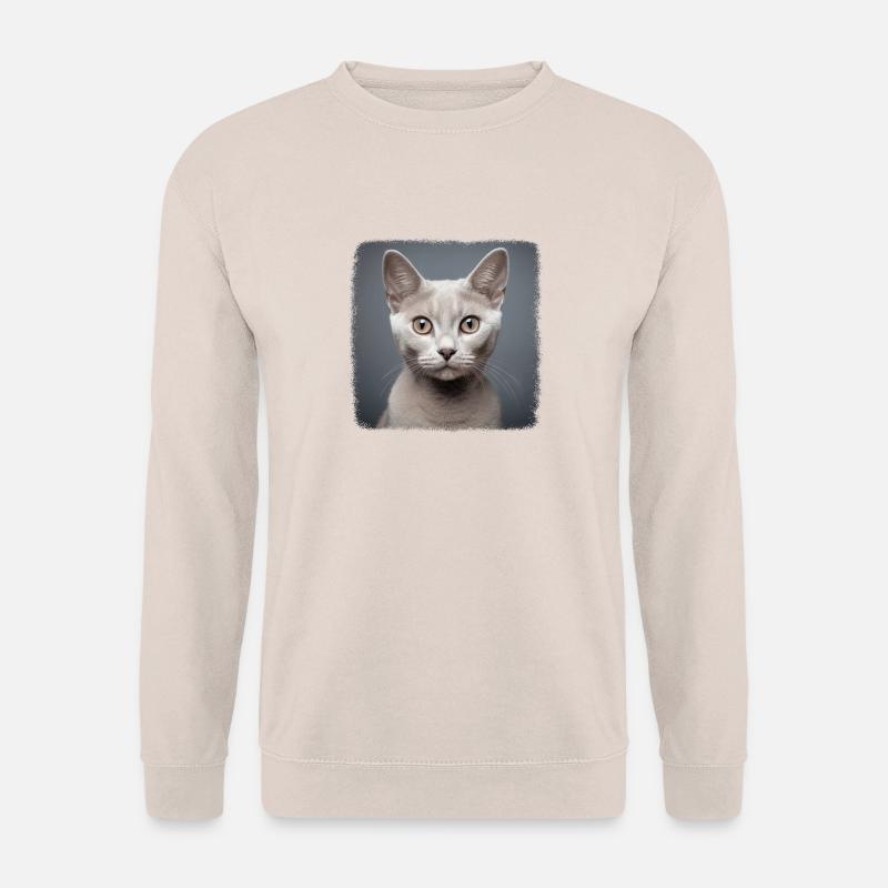 Burmilla Kitten Burmilla Cat - Unisex Sweatshirt - sand