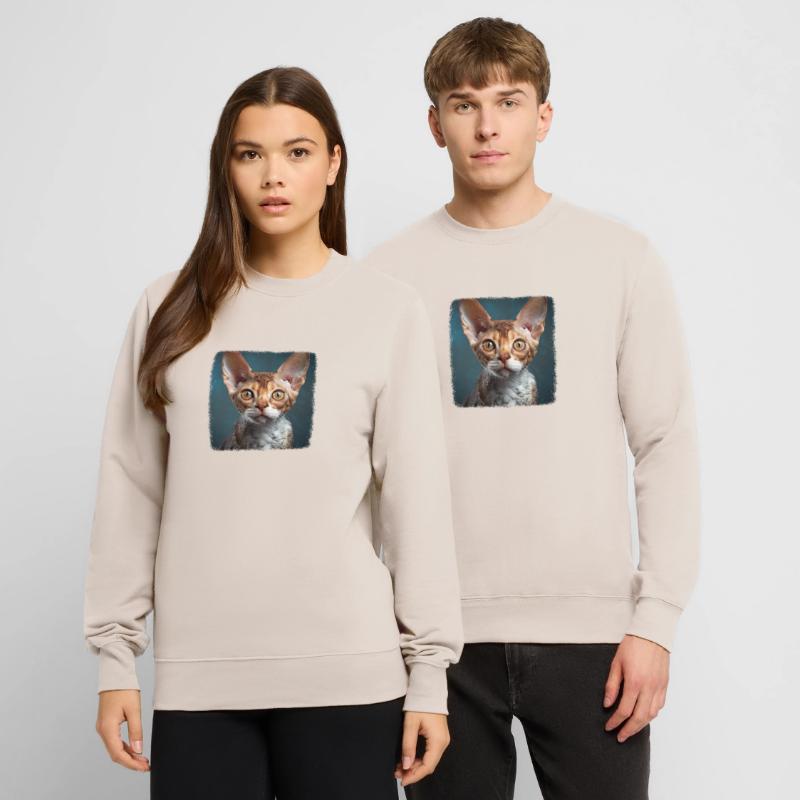 Chaton Devon Rex Chat Devon Rex Sweat-shirt Unisexe