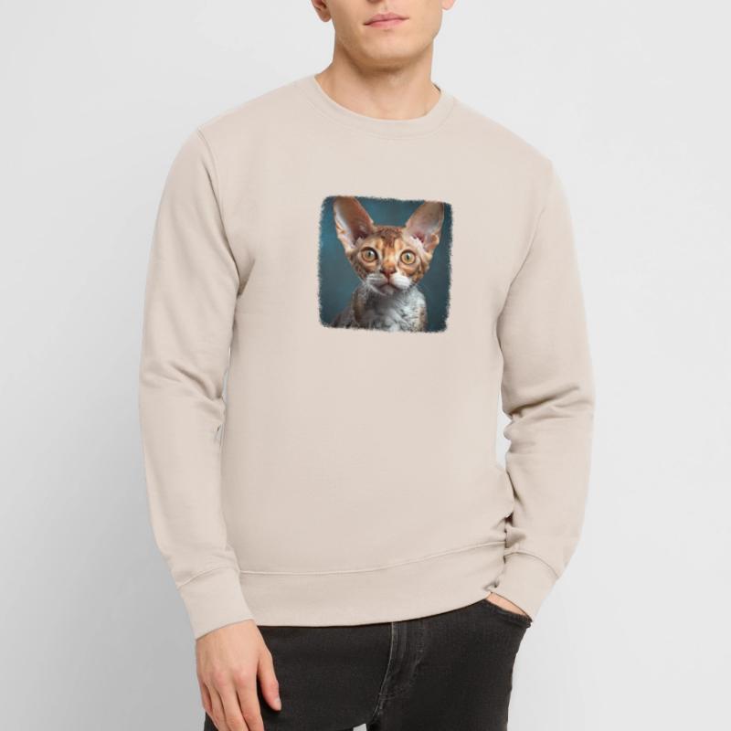 Chaton Devon Rex Chat Devon Rex Sweat-shirt Unisexe