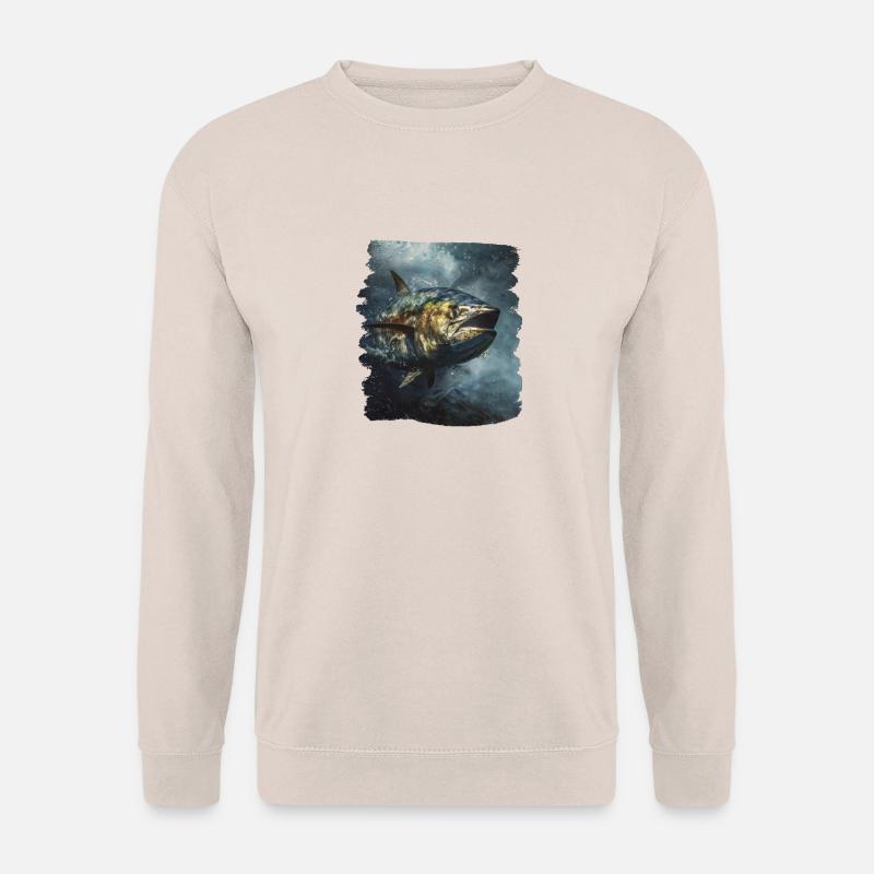 Tuna Thunfische Thunfisch - Unisex Pullover - Sand