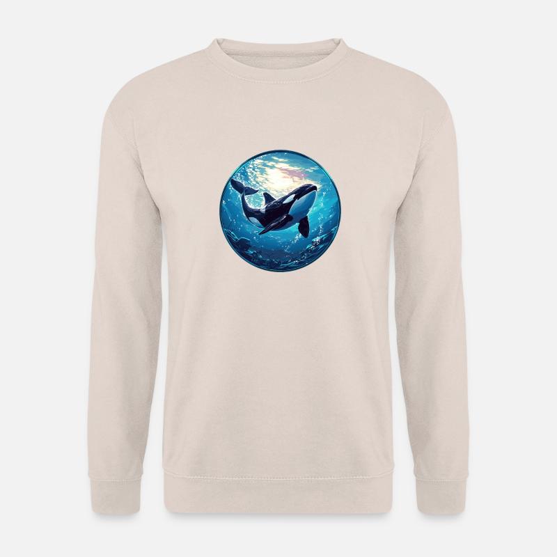 Orcas Orca - Unisex Sweatshirt - sand