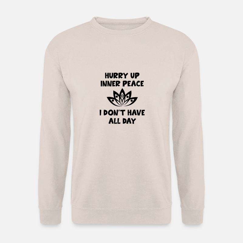 Yoga Meditation Spa - Unisex Pullover - Sand