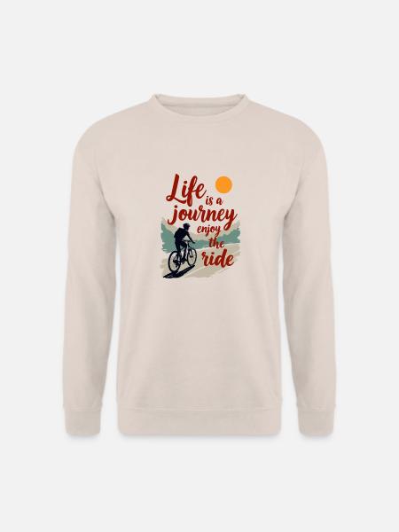 TREND QUOTE REISE - Unisex Pullover - Sand