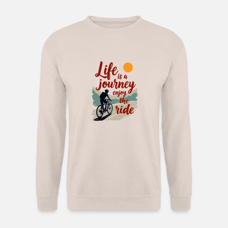 TREND QUOTE REISE - Unisex Pullover - Sand
