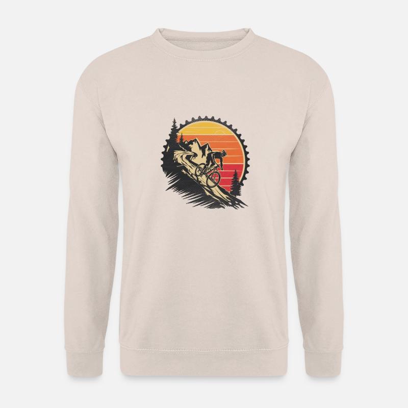 Mountainbiken - Offroad-Biken - Radfahren - Unisex Pullover - Sand