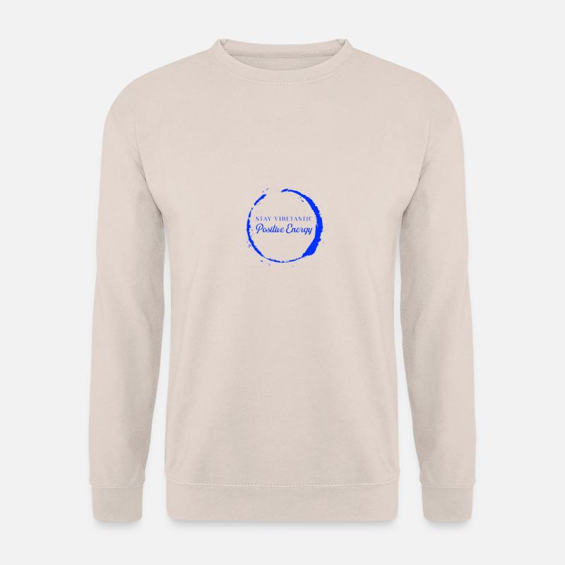 Bleiben Sie Vibetastic Design - Unisex Pullover - Sand