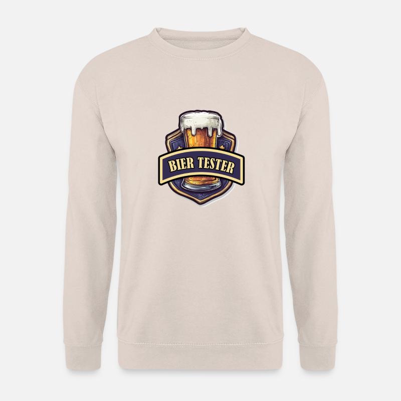Karneval Bier Tester - Unisex Pullover - Sand