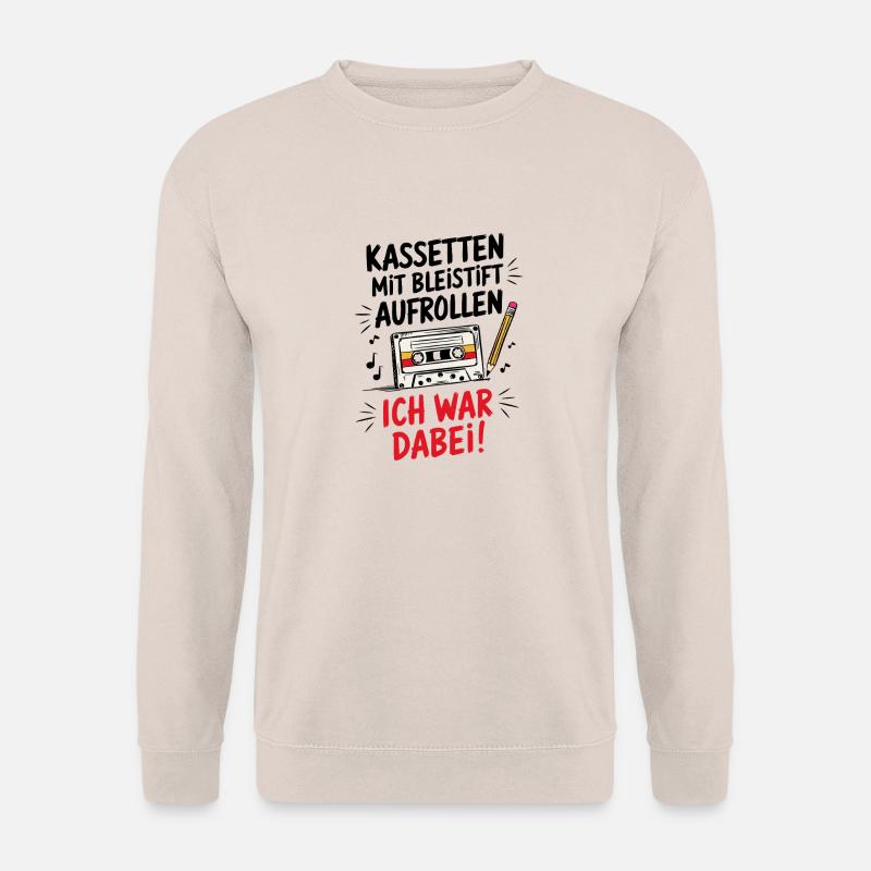 Kassetten Retro - Unisex Pullover - Sand
