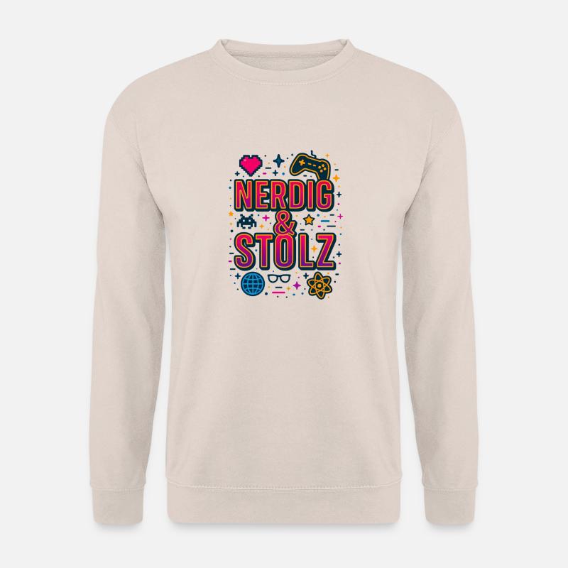 Nerdig & Stolz - Unisex Pullover - Sand