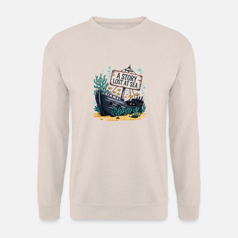 VERSUNKENE SCHIFFE AUF DEM MEERESGRUND - Unisex Pullover - Sand