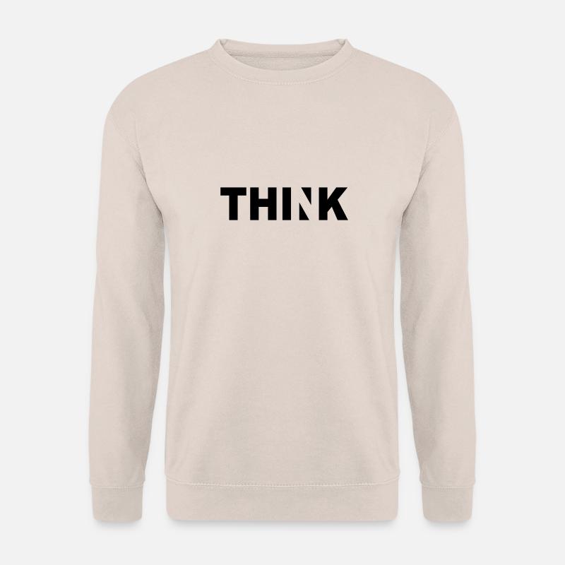 THINK - Unisex Pullover - Sand