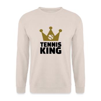 Tennis King - Sweat-shirt Unisexe - sable - Devant - Alina (178cm) & Michal (187cm)